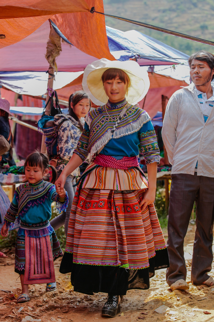 Jeune femme Hmong